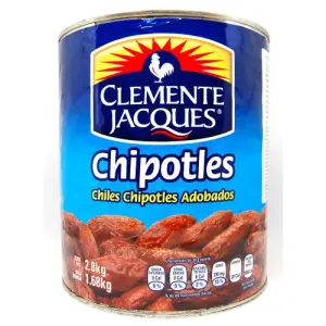 Clemente Jacques Chipotle Peppers in Adobo 2.8kgs